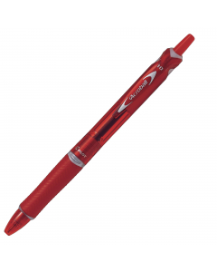 Penna a sfera a scatto ricaricabile prodotta con il 78% di materiale riciclato, escluse le parti di ricambio. Inchiostro Acroball, che garantisce un tratto super scorrevole e un'essiccazione rapida, ideale per mancini. Fusto trasparente nel colore dell'in