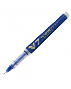 Roller ricaricabile ad inchiostro liquido. Clip in plastica. Realizzata con il 71% di materiale riciclato escluse le parti di ricambio. Punta da 0,7 mm. Colore: blu. Riserva visibile di inchiostro e regolatore per garantirne una perfetta fuoriuscita.