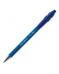 Penna a sfera gel realizzata con il 36% di materiale riciclato. Fusto in gomma con scanalature per una migliore presa e comfort di scrittura. Inchiostro gel fluido, non cola e asciuga rapidamente.