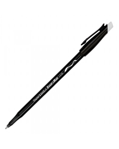 Scrittura scorrevole. L'inchiostro diventa permanente entro 24 ore. Cappuccio ventilato. Punta in acciaio inossidabile. Gomma di maggior durata. Ideale per bambini che imparano a scrivere.
Punta 1,0mm. Colore:nero.