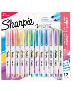 Pennarelli versatili in colori brillanti e vivaci. Perfetti per evidenziare, prendere appunti e disegnare. Punta a scalpello 2 in 1 che consente di tracciare sia linee precise e ampie. Colori assortiti.