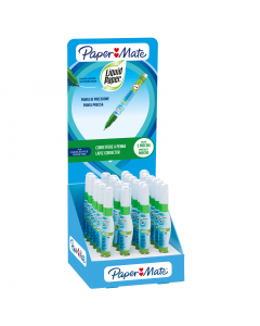 Correttore a penna con punta a sfera da 1,0mm - capacità 7ml. Assortimento da 24 penne.