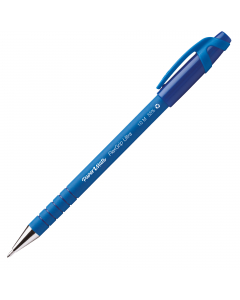 Penna a sfera con cappuccio e fusto gommato,  impugnatura con scanalature ad anello antiscivolo, per un migliore comfort durante la scrittura. Prodotta in materiale riciclato al 42% (escluso materiale di ricambio). Inchiostro Floating ball per una scrittu