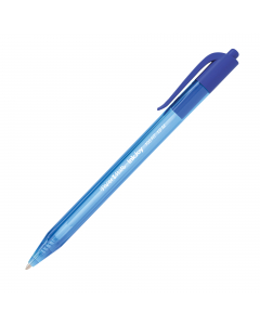 Papermate InkJoy 100, un sistema di inchiostro ULV per una incredibile scorrevolezza di scrittura e asciugatura rapida. I colori sono accesi e intensi, non sbava, richiede una minima pressione della mano e assicura linee precise e nette. Posside un fusto 