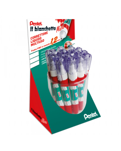Espositore da banco con 36 correttori liquidi da 7ml.