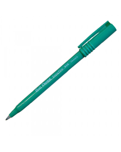 Roller ad inchiostro liquido con punta a sfera ammortizzata in resina. Fusto verde. Lunghezza di scrittura 1800mt.
Punta 0,6mm. Colore: verde.