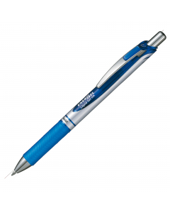 Roller EnerGel con inchiostro gel. Consente una scrittura scorrevole. Asciugatura rapida senza sbavature e senza macchie. Ottimo anche per mancini. Impugnatura in morbida gomma nel colore dell'inchiostro. Clip in metallo. Prodotto con il 54% di materiale 