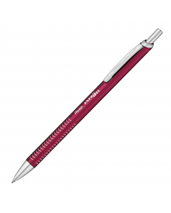 Penna roller con elegante fusto slim in metallo e meccanismo a scatto. Inchiostro ultrascorrevole ad asciugatura rapida, ideale per le persone mancine. Punta 0,7 mm. Inchiostro nero. Ricaricabile con refill LR7.