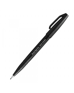 Pennarello con resistente punta in fibra flessibile ideale per illustrazione, calligrafia, lettering e graafica. Inchiostro a base d'acqua, punta pennello flessibile ma indeformabile. Realizzato con il 77% di materiale riciclato.