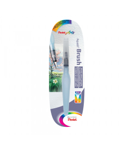 AQUASH WATER BRUSH è una penna con resistente punta a pennello in nylon e serbatoio per l'acqua da 10ml. AQUASH WATER BRUSH serve per creare sfumature o ottenere un meraviglioso effetto acquarello.