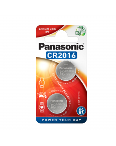 Pila al litio da 3 volt. Altezza 1,6mm, diametro 20mm. Peso 1,7gr