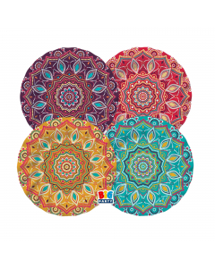 Piatti in carta Mandala. Diametro Ø20cm.