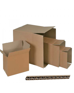 Utlizzate per l'imballo dei prodotti destinati al trasporto o al magazzinaggio. Disponibili in diverse dimensioni e composizioni per soddisfare tutte le esigenze. Composizione KFFFT22222BC