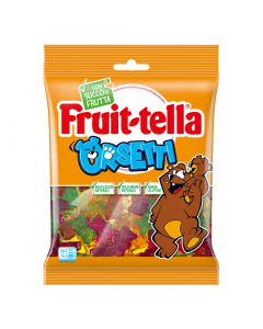 Caramelle gommose al gusto frutti assortiti, con succo di frutta. Senza glutine. Solo aromi naturali e senza coloranti artificiali. Confezione da 90gr.
Ingedienti: sciroppo di glucosio – zucchero - gelatina alimentare – succo di frutta (3%): arancia, frag