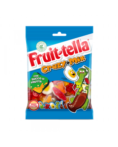 Caramelle gommose al gusto frutti assortiti, con succo di frutta. Senza glutine. Solo aromi naturali e senza coloranti artificiali.  Confezione da 175gr.
Ingredienti: sciroppo di glucosio, zucchero, gelatina alimentare, succo di frutta (3%) (mela, arancia