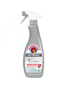 Il Bagno Igienizzante elimina efficacemente lo sporco ostinato e le tracce di calcare, aiutando a rimuovere germi e batteri. La sua formula, forte ed efficace, agisce rapidamente ed è ideale per pulire e igienizzare tutto il bagno: sanitari, piastrelle, r