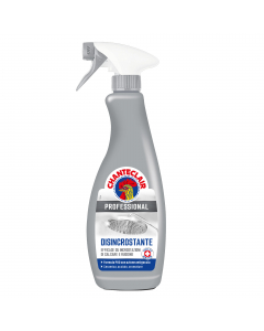 Disincrostante forte efficace in pochi minuti contro calcare ostinato, ruggine e incrostazioni, senza essere aggressuivo sulle cromature.