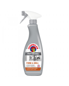 Lo Sgrassatore Forni & Grill è ideale per detergere efficacemente lo sporco grasso da tutte le superfici di cottura. La sua formula altamente prestazionale elimina anche gli sporchi più ostinati come grasso, sporco bruciato e incrostato. Idoneo anche per 