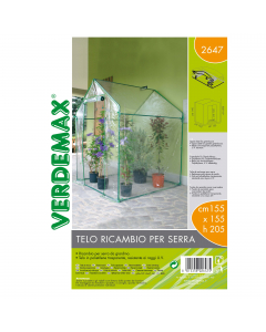 Telo di ricambio per serra a casetta Clematis cod. 93383
