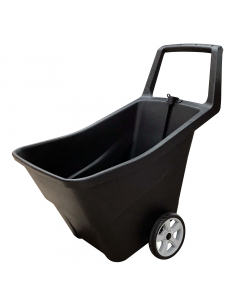Carriola multiuso da 95L in PP pratica, robusta e maneggevole anche con una sola mano. Con portascopa. Dimensioni: 57 x 84 x h92 cm.