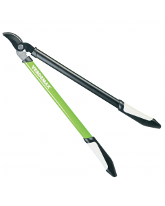 Troncarami con testa in acciaio di alta qualità e lama rivestita in teflon. Manici in alluminio con impugnatura ergonomica. Diametro massimo di taglio: 28mm. Lunghezza 72cm - peso 770g.