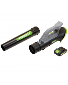 Il soffiatore assiale a batteria Li-ion è adatto per la pulizia del giardino e delle aree limitrofe convogliando foglie, sfalci, resti di potature, polvere o altri piccoli rifiuti nella direzione desiderata o soffiandoli via da posti difficili da raggiung
