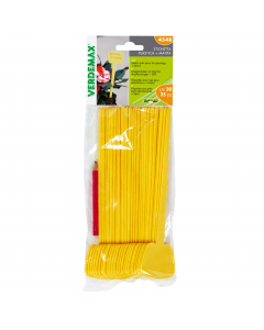 Busta 25 etichette diritte con gambo - 5 x 4 x 20 cm - Verdemax