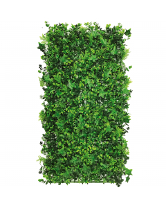 Pannello Borneo realizzato in LDPE, non attira insetti ed è facilmente lavabile, resistente ai raggi UV e alle intemperie. Fornito steso. Dimensioni: 0,5x1m.