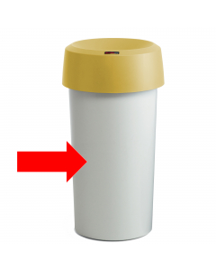 Contenitori da 50 litri in plastica particolarmente robusta, lavabili e e facili da pulire. Maniglia integrata, per un facile trasporto. Dimensioni: diamentro 38; Altezza 73cm. Prodotto in Svizzera. Compatibile con coperchi MODO Round codici 79732-79733-7