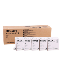 Scatola 5 cartuccia nero 600CC PRIPORT JP1210/50 JP3000 TYPE JP12 817104