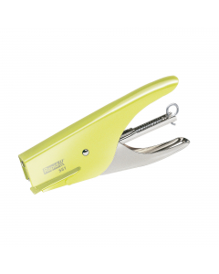 Totalmente in acciaio con trattamento per la verniciatura a spruzzo disponibile in 5 colori vintage. Impugnatura ergonomica. Maneggevole, per casa e ufficio. Capacità carica: 200 punti. Profondità cucitura 42mm. Cucitura: punto chiuso fino a 15fg. Utilizz