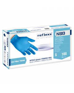 Guanti monouso in nitrile ambidestri 100% latex free. L’assenza di polvere riduce il rischio di dermatiti e contaminazione. Superficie microruvida e interno clorinato. Guanto adatto a molteplici settori grazie alla sua versatilità. DPI Cat. 3 di rischio p
