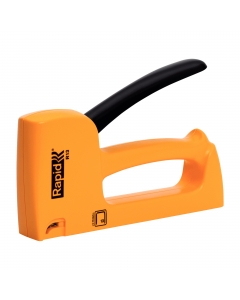Fissatrice R13 in plastica ABS con caricatore di acciaio. Ergonomica, leggera, affidabile, precisa. Ideale per lavori di decorazione, copertura e tappezzeria leggera. Capacità carica: 156 punti. Profondità di cucitura: 4-10mm. Utilizza punti da 13/4 a 13/