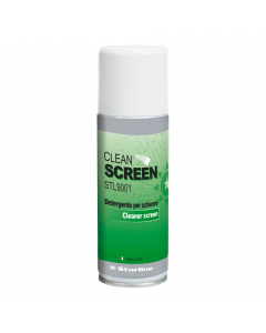 Schiuma attiva ideale per la pulizia di monitor, LCD e parti ottiche in genere.Elimina polvere, ditate e non lascia aloni. Crea un effetto antistatico sulle superfici trattate_contenuto 200ml