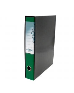 KingBox è un registratore indeformabile, lavabile e duraturo nel tempo, in cartone accoppiato da 2 mm di spessore, con rivestimento in resistente polipropilene goffrato. Dotato di propria custodia in cartone accoppiato nero, con bordi rinforzati, e di mec