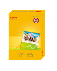 Formato A6 (10 cm. x 15 cm.)
Confezione da 100 fogli
Finitura lucida
Asciugatura istantanea
Compatibile con tutti i marchi di stampanti inkjet sul mercato