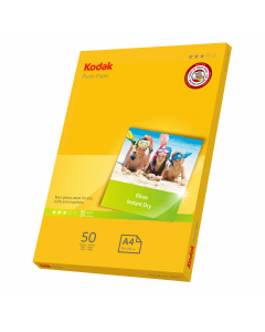 Formato A4 (270 mm. x 297 mm.)
Confezione da 50 fogli
Finitura lucida
Asciugatura istantanea
Compatibile con tutti i marchi di stampanti inkjet sul mercato