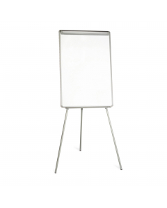 Portablocco STARLINE con superficie in acciaio laccato bianco magnetica e scrivibile. Formato: da 70x102cm. Sottile cornice in alluminio. Ganci portablocco regolabili che lo rendono compatibile con qualsiasi tipo di blocco. Dotato di portapenne. Altezza r