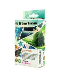Cartuccia ink magenta per print C/Brother LC 123M