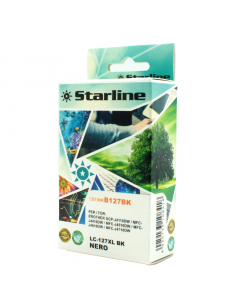 Cartuccia ink nero per print C/Brother LC 127X BK