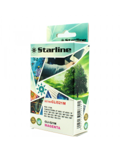 Cartuccia ink magenta per print C/Canon CLI521M