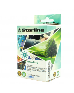 Cartuccia ink ciano per print C/HP 711