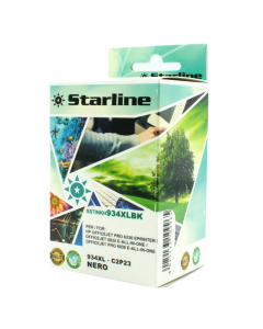 Cartuccia ink nero per print C/HP 934 XLBK con chip