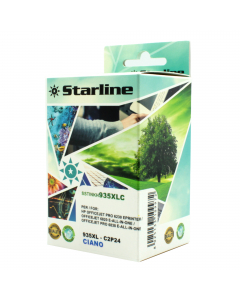Cartuccia ink ciano per print C/HP 935 XLC con chip