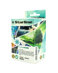 Cartuccia ink nero per print C/HP 950XLBK con chip