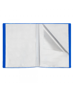 Portalistino formato A4 con copertina pesante da 400my in PPL opaco colore blu 100% riciclato e riciclabile. Buste saldate sul dorso in PPL liscio 30my 100% riciclabili.

Caratteristiche di questo articolo:
Materiale: polipropilene riciclato / polipropile
