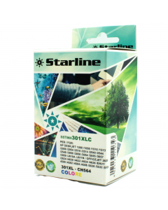 Cartuccia ink colore per print C/HP N. 301XL, 6 ml