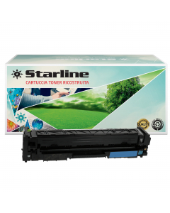 Starline - Toner Ricostruito - per Hp - Ciano - CF531A - 900 pag