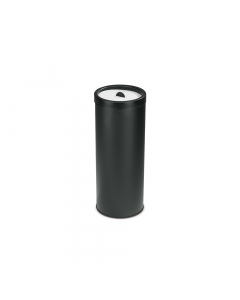 Colonna posacenere in metallo verniciato. Sabbia inclusa. Dimensioni: Ø31cm - h 72cm
