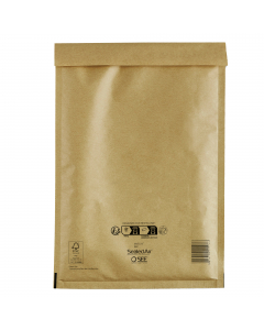 Busta imbottita dallo strato esterno in carta vergine certificata FSC e lo strato interno in polietilene a bolle d’aria. Particolarmente resistente, chiusura con strip autoadesivo. 
Le buste imbottite MAIL LITE® possono essere riciclate separando facilmen